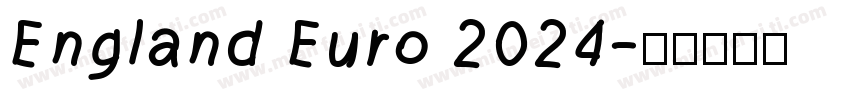 England Euro 2024字体转换